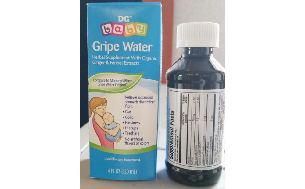 tylenol and gripe water