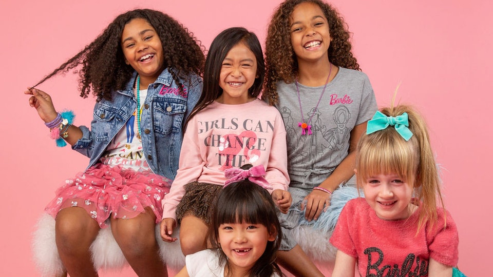 Barbie discount clothing collection