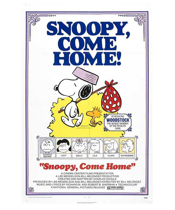 kid movies snoopy come home