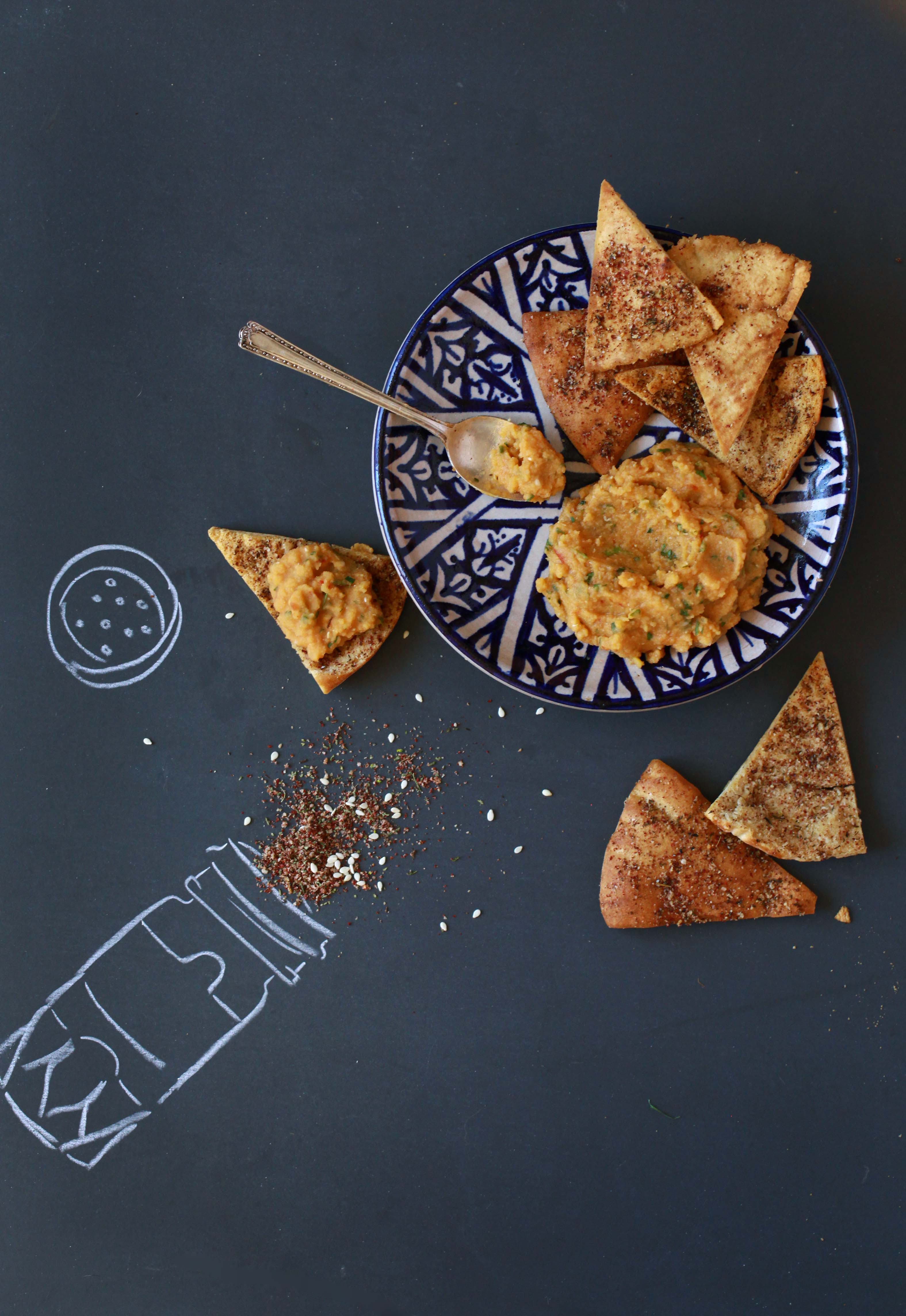Za’atarDusted Pita Chips