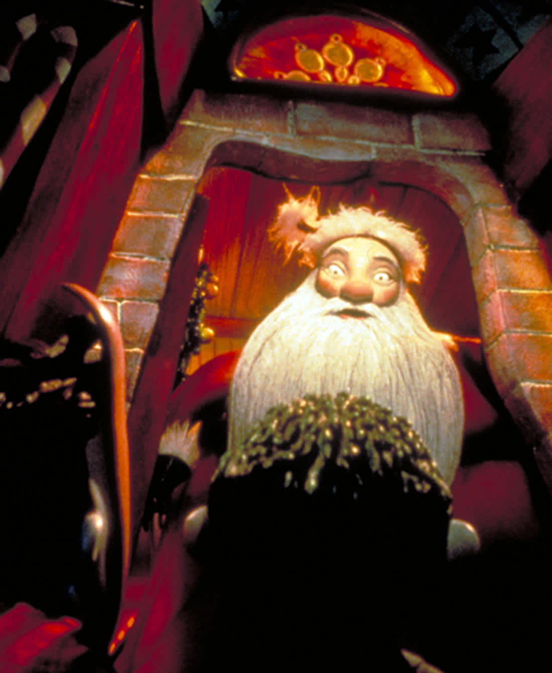 09_nightmare_christmas_1993_3 - The Nightmare Before Christmas (1993)
Directed by Henry Selick
Shown: Santa (voice: Edward Ivory)