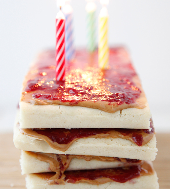 PB&J Pancake Layer Cake