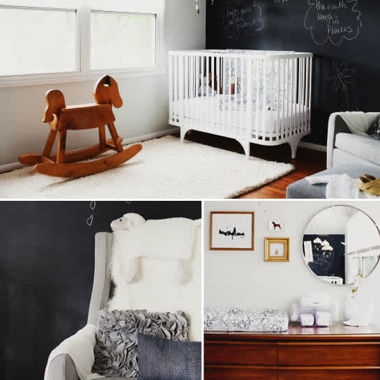 modern-nursery-chalkboard-wall modern-nursery-chalkboard-wall