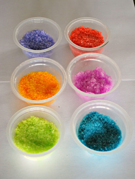 Kid Talk: Colored Salt 