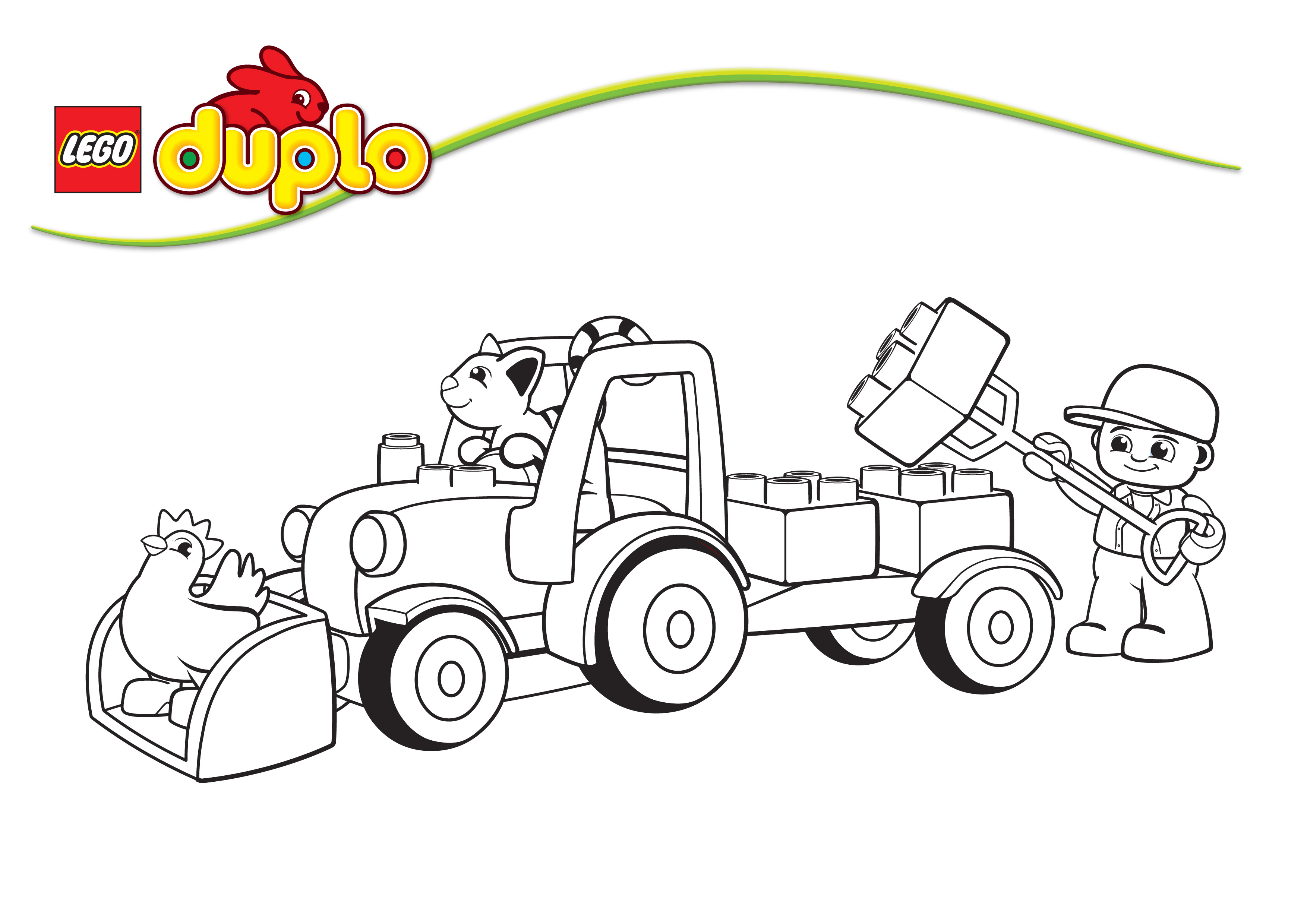 LEGO?? DUPLO?? Truck Printable