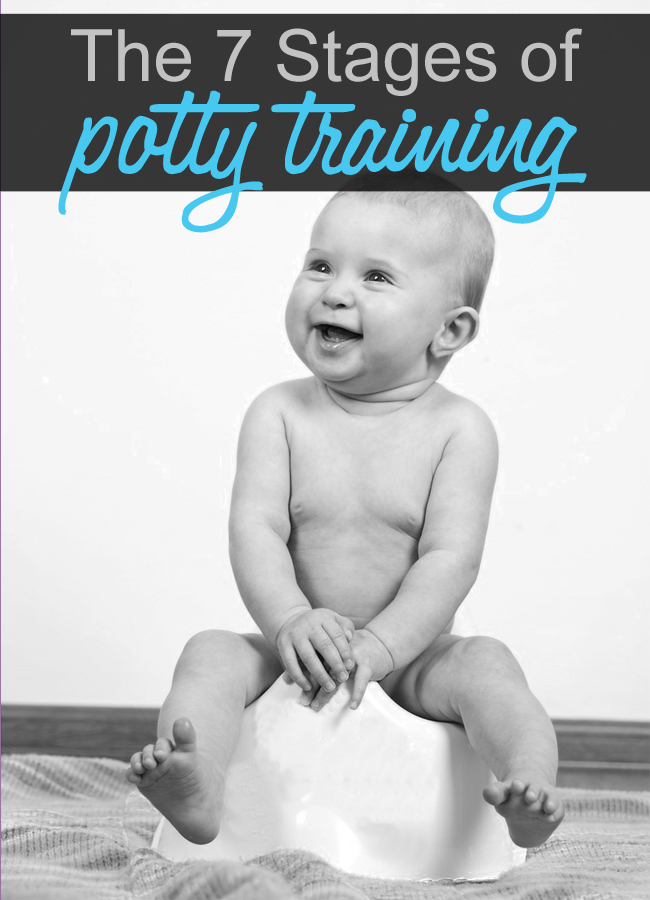 7 Stages of Potty Training