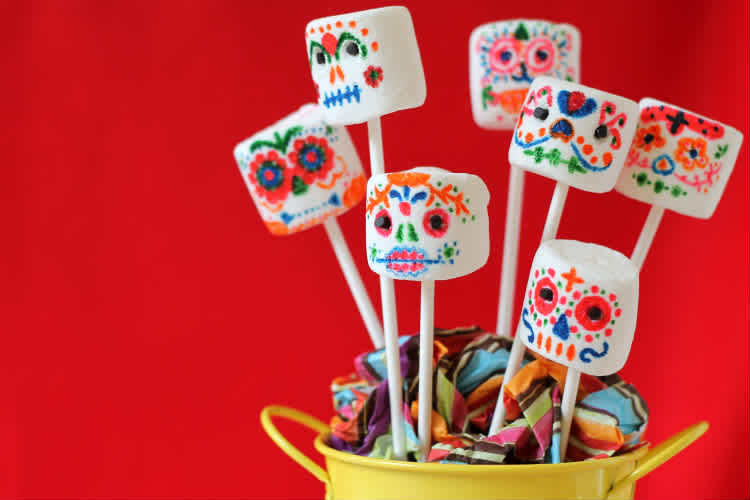 calaveritas de bombones