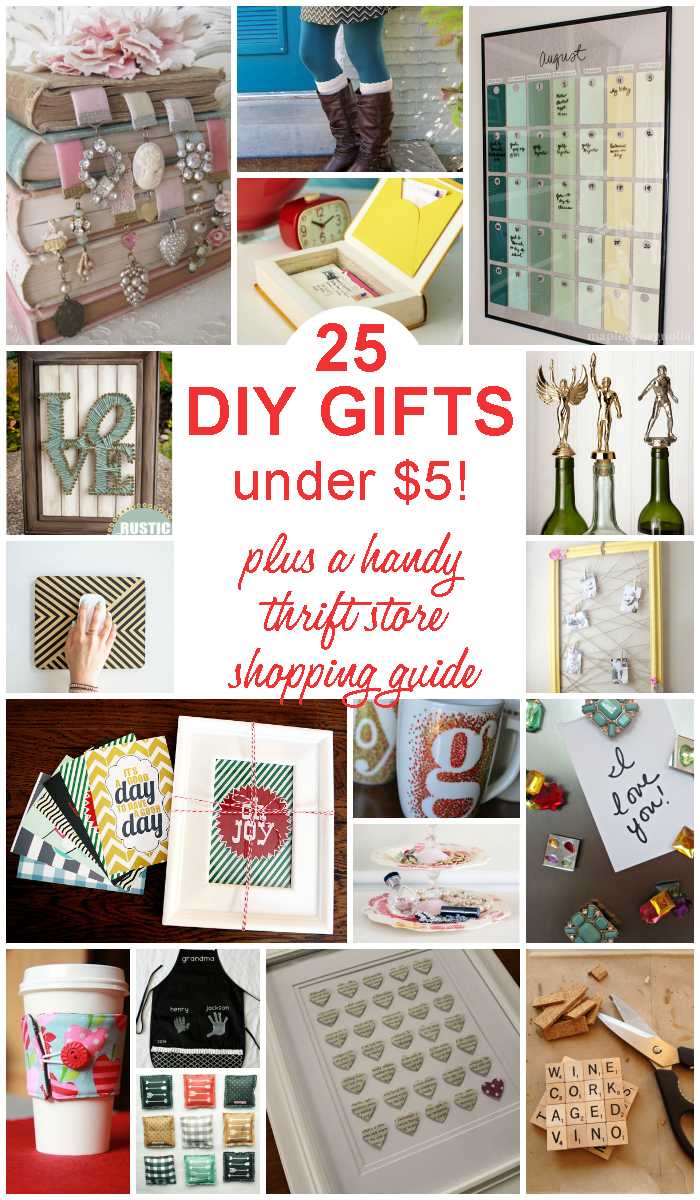 25 DIY Gifts Under $5