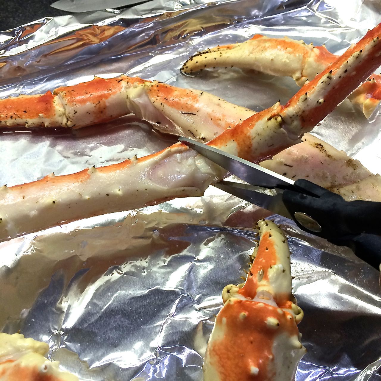 King Crab Legs with Drawn Butter