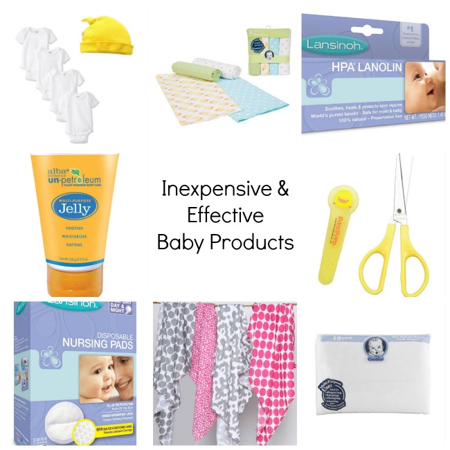 inexpensive baby items