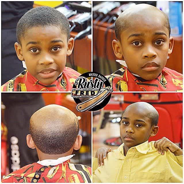 Barber Gives Bad Cuts to Misbehaving Kids 