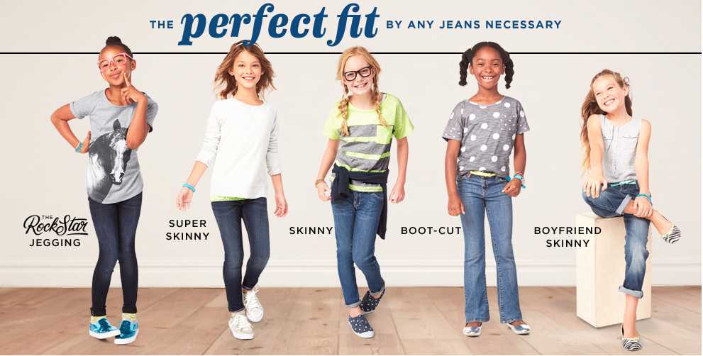 Stop Marketing Super Skinny Jeans to Girls