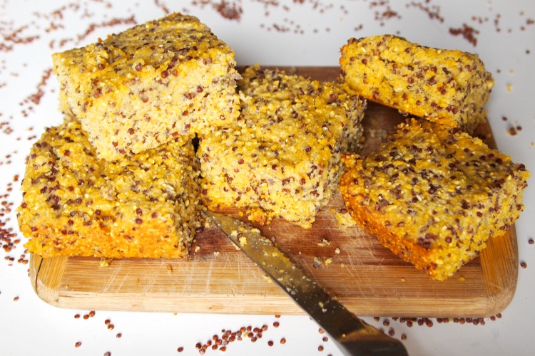 GlutenFree Quinoa Cornbread