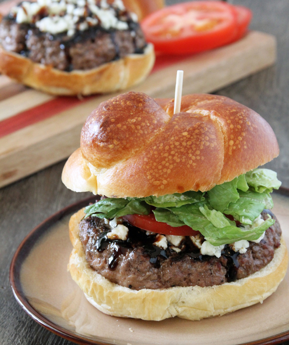 Blue Cheese Balsamic Burger