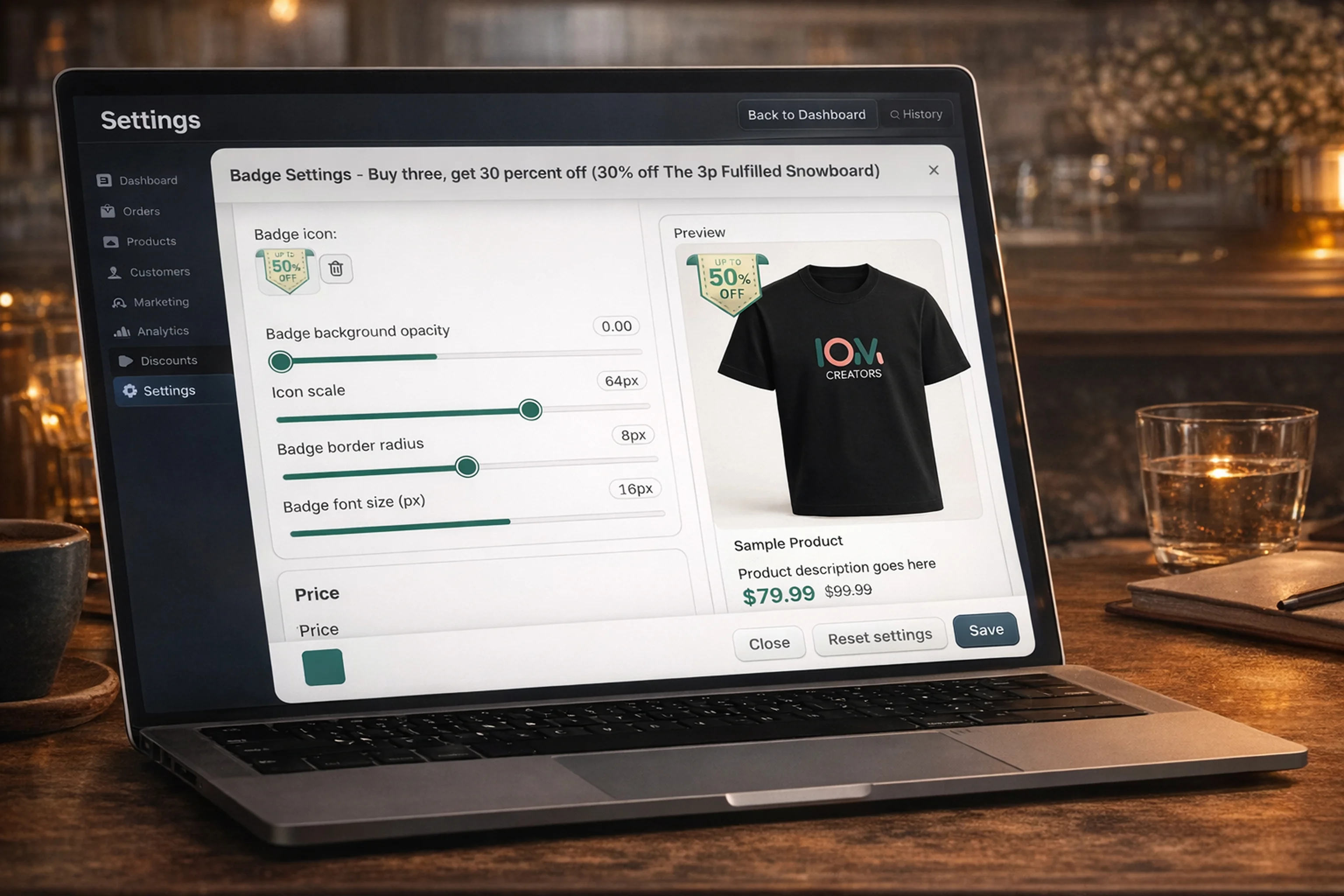 Live Discount Badges App (Automatic Discount Engine) for Shopify