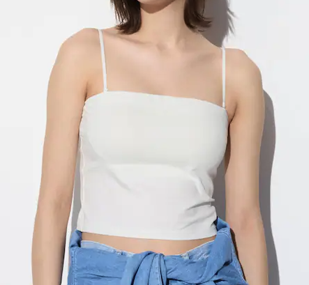 Header - tube top - uniqlo 3