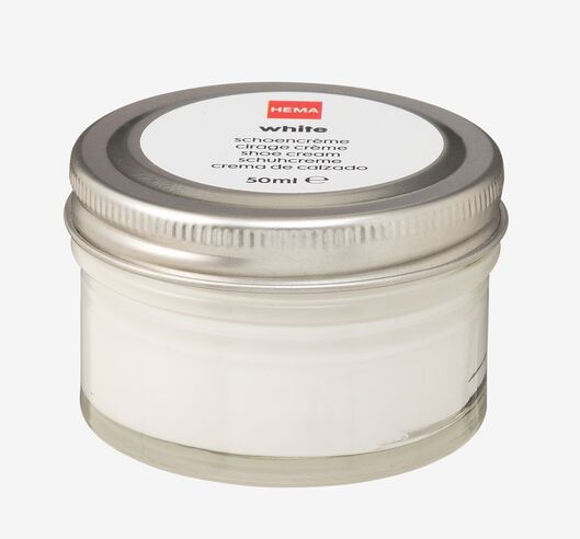 witte schoencreme Hema