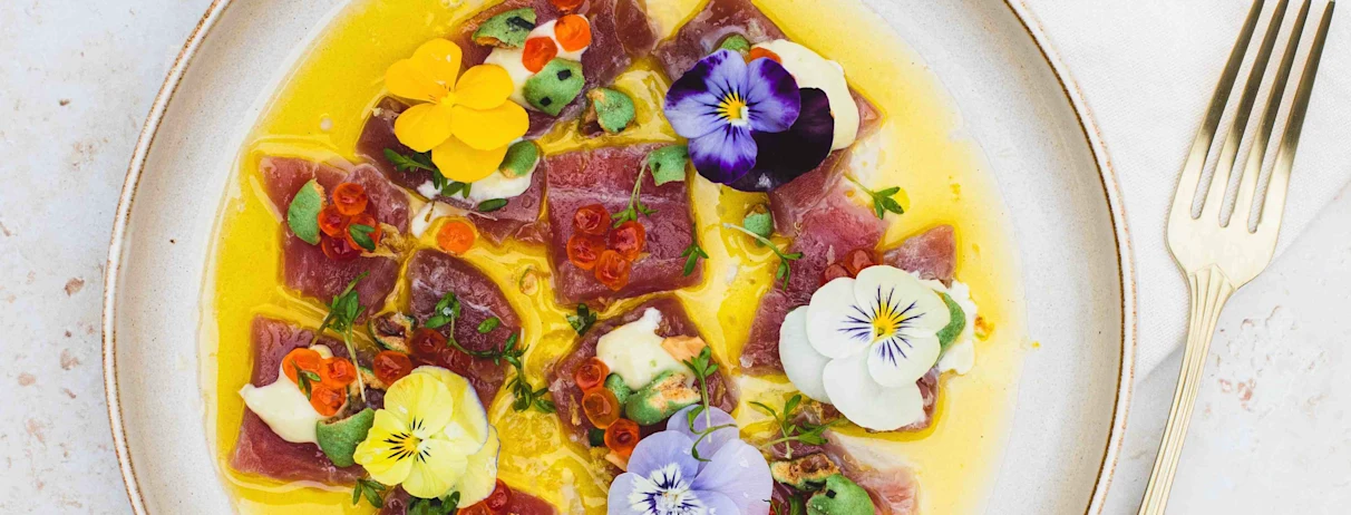 Fokking makkelijk recept: tonijn crudo met wasabi van Pien Laat Haar