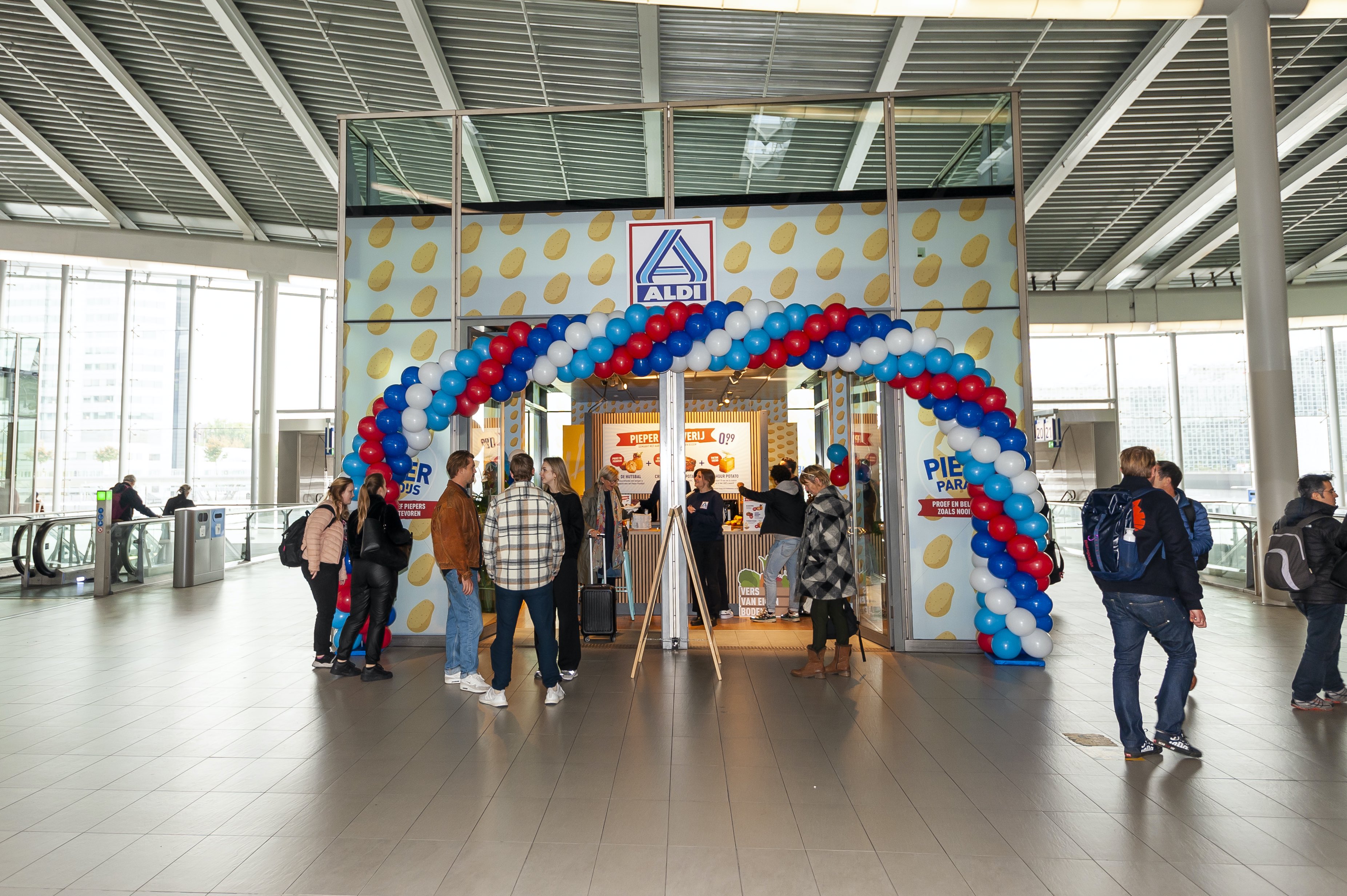 ALDI Pieper pop-up Utrecht Centraal