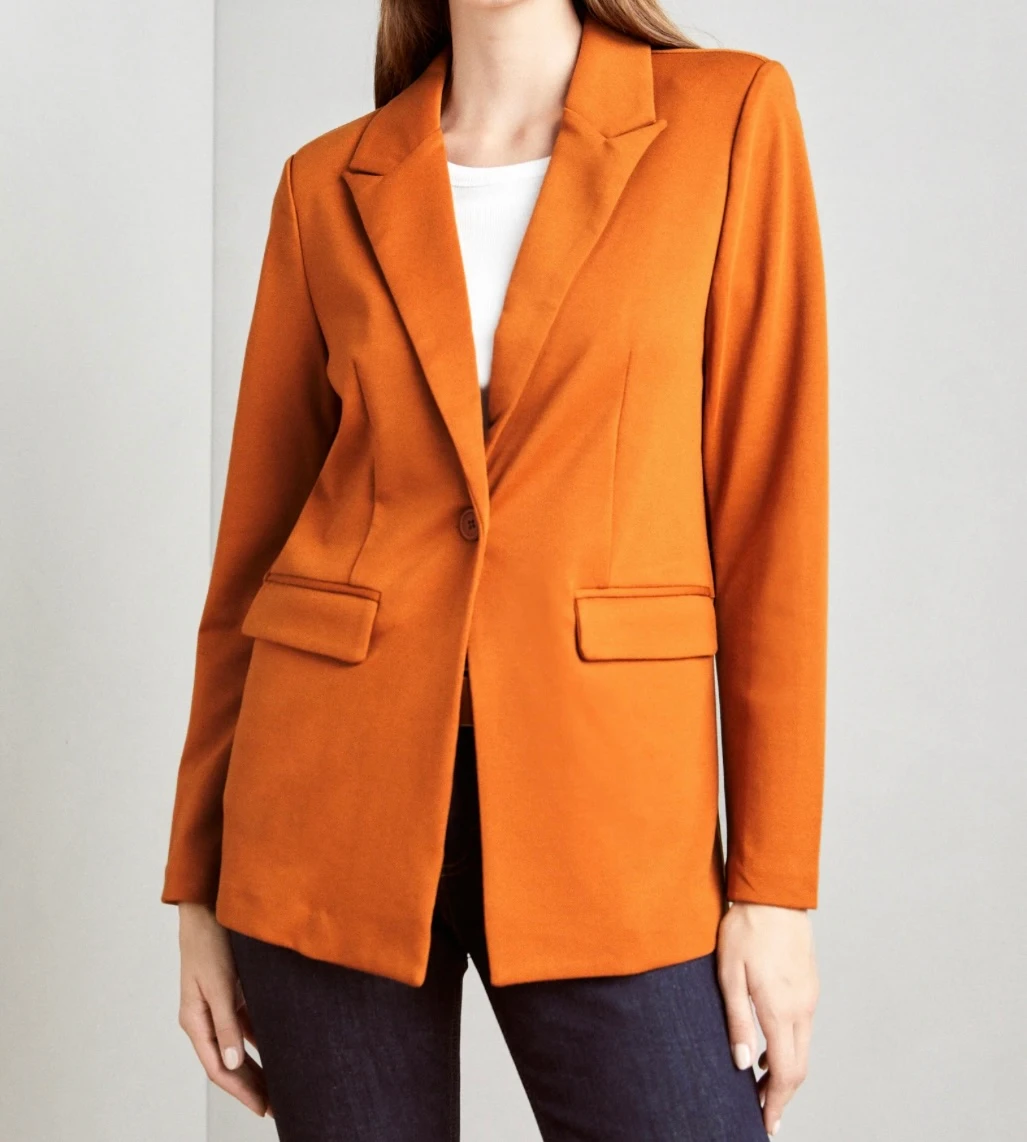 Oranje blazer zalando