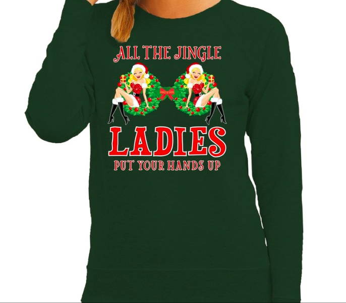 Kersttrui: Jingle ladies