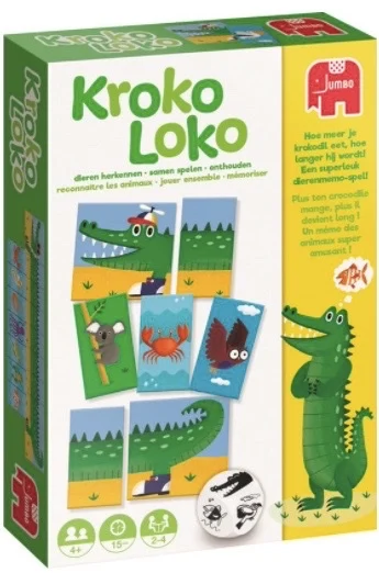 Jumbo Kroko Loko Nederlandstalig Kinderspel 