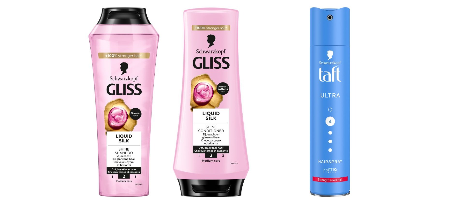 Henkel - Schwarzkopf - Gliss Liquid Silk - Taft Ultra