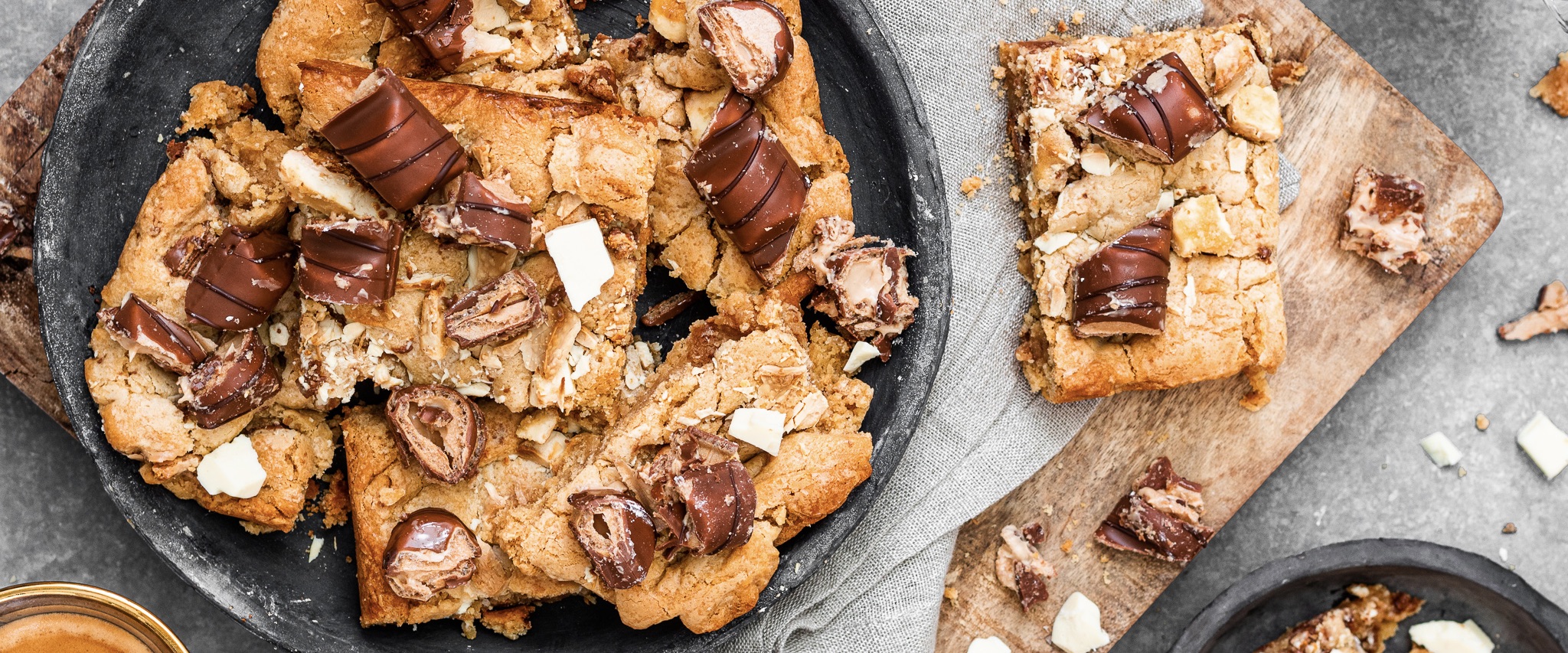 Fokking makkelijk recept: muy bueno Kinder Bueno-cookie bars