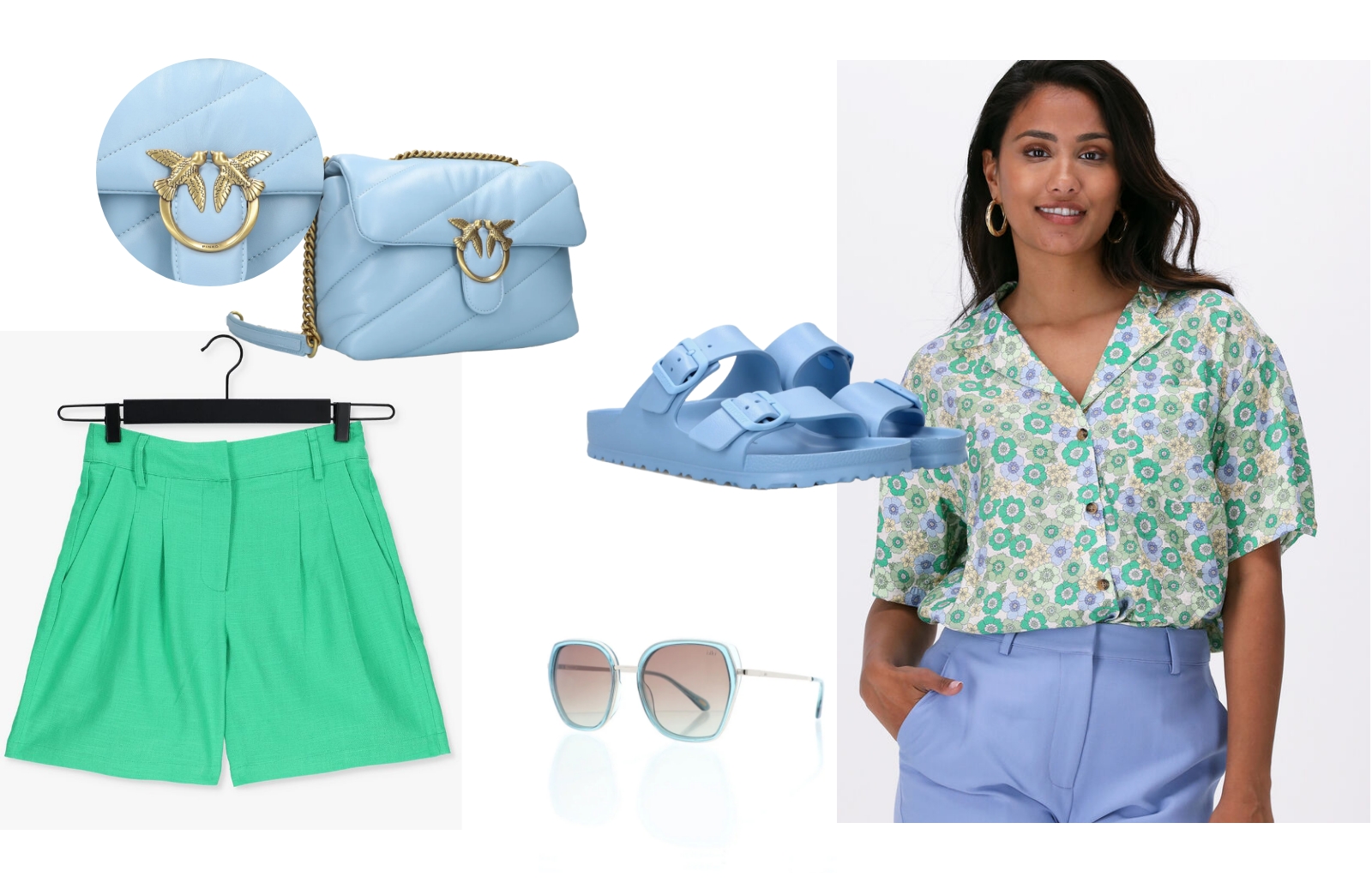 Omoda collage outfit Summer in the city
