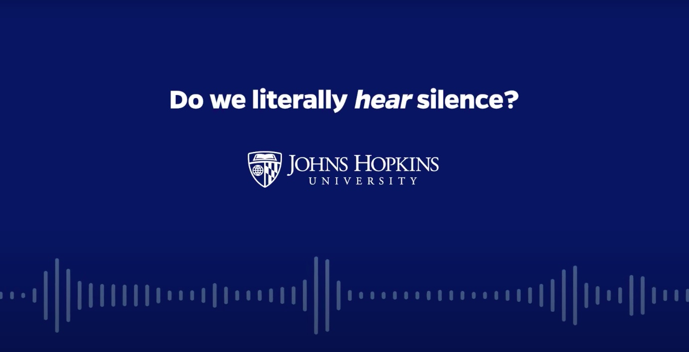 Researchers Prove We Hear the Sound of Silence