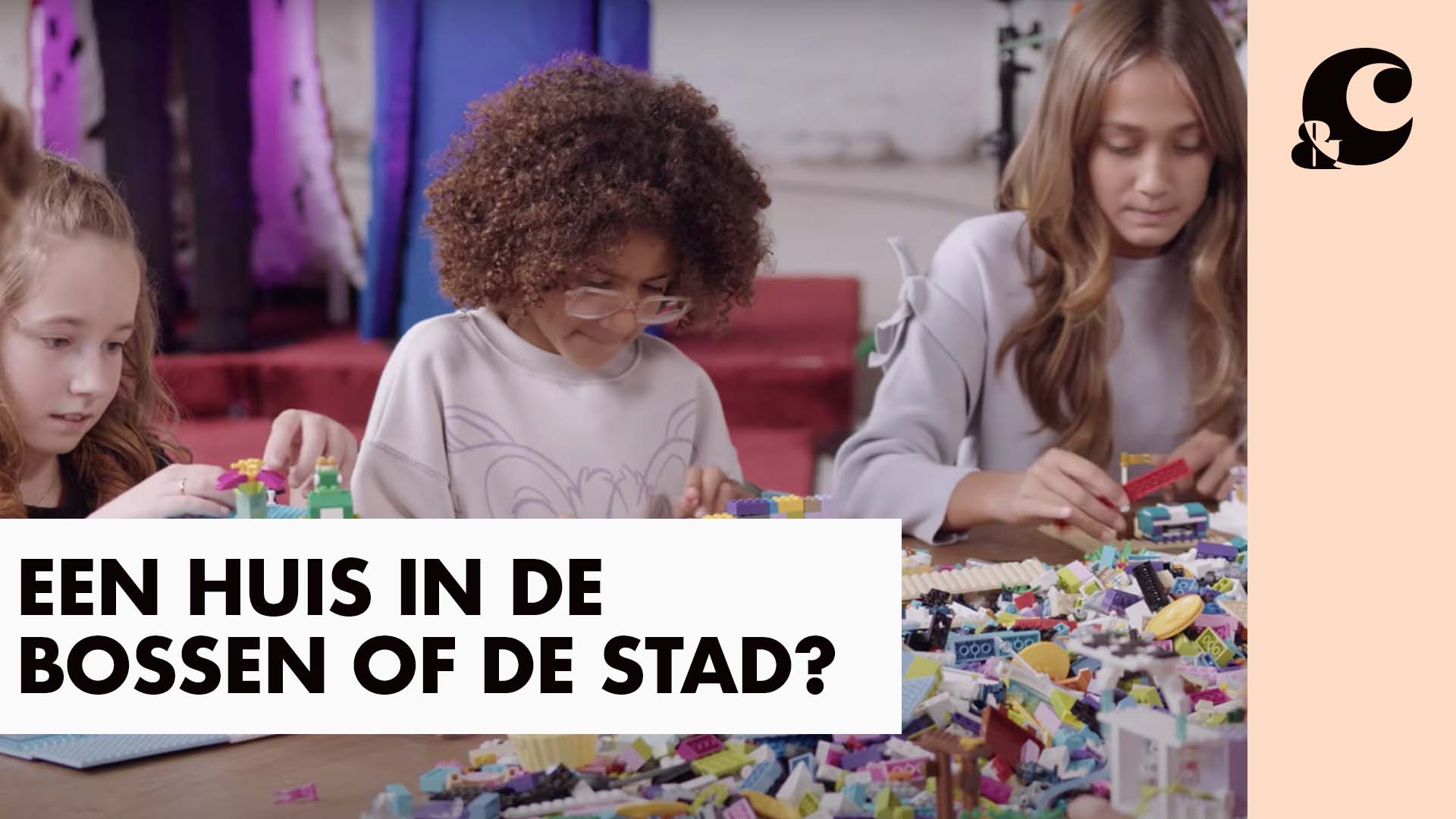 Girls in Charge: de meiden bouwen hun eigen droomhuizen (met LEGO)