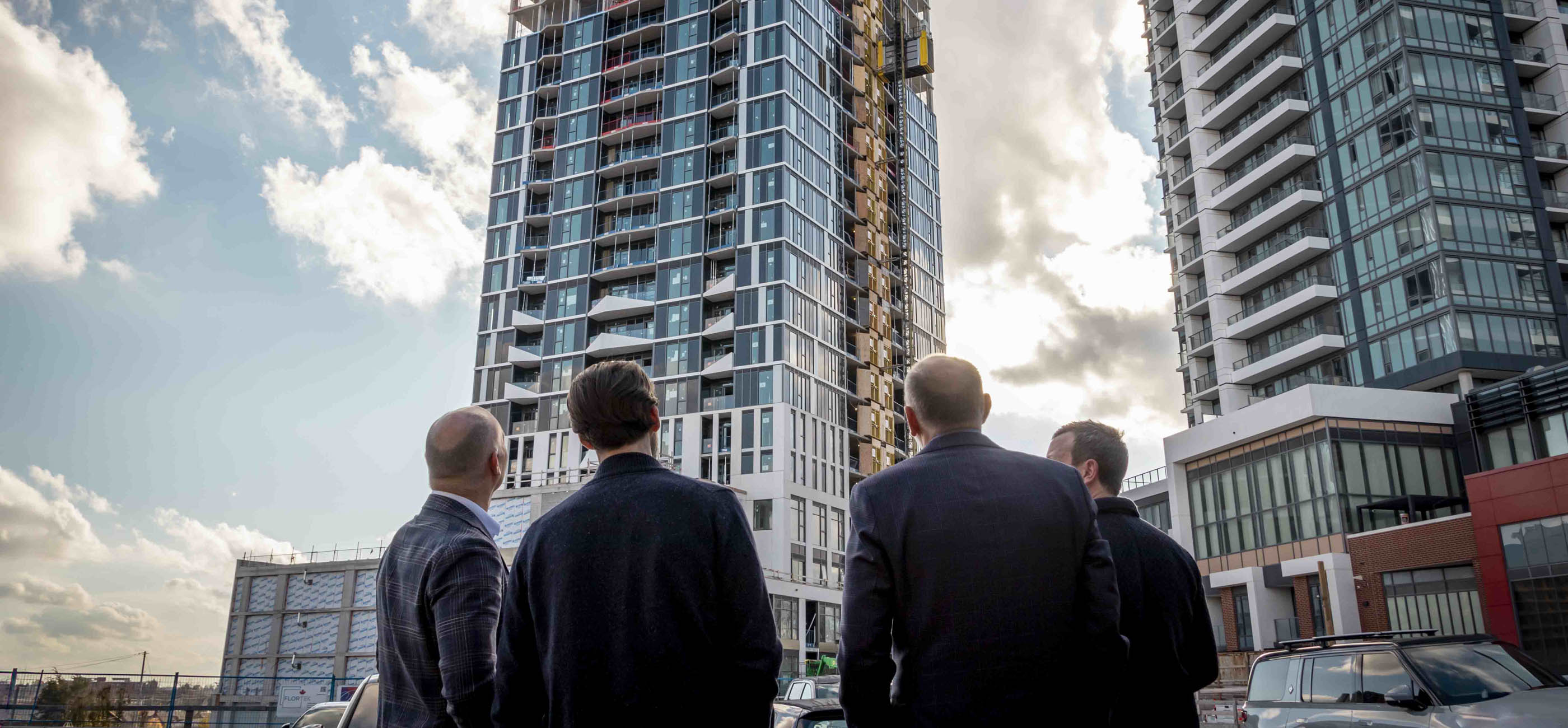 VanMar Developments Looking Up At Station Park Tower C