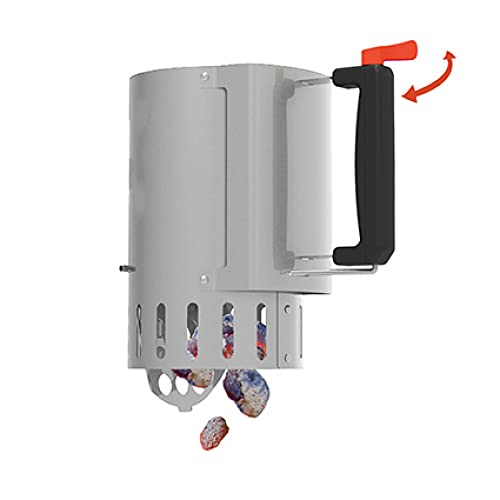 Barbecook Anzuendkamin und Grillkamin aus Edelstahl fuer schnelles und sicheres Anzuenden von Holzkohle, isolierter Griff fuer sichere Nutzung, Durchmesser 16,5 cm und 27,5 cm hoch - 6 Barbecook Anzuendkamin und Grillkamin aus Edelstahl fuer schnelles und sicheres Anzuenden von Holzkohle, isolierter Griff fuer sichere Nutzung, Durchmesser 16,5 cm und 27,5 cm hoch - 6