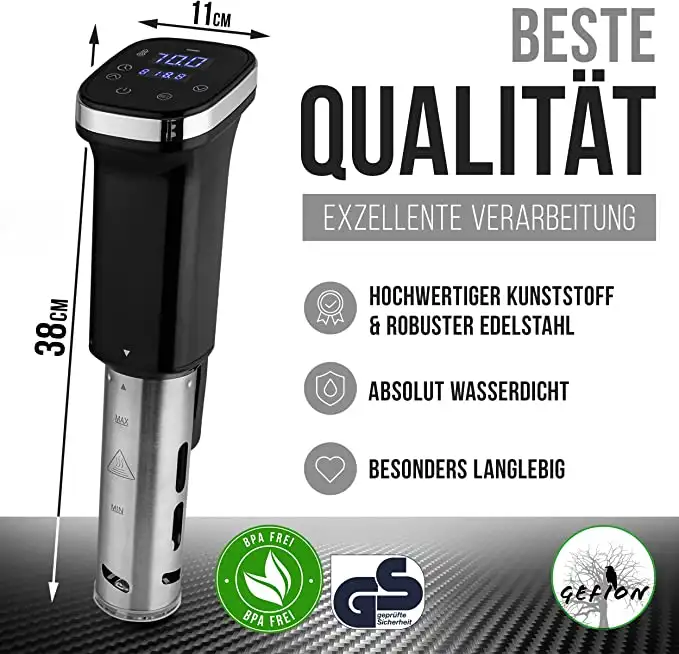 Gefion Sous Vide Stick Produktbild - beste Qualität