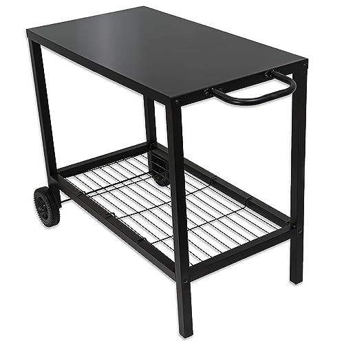 ACTIVA Grilltisch | Premium Grillwagen mit großer Abstellfläche | Servierwagen Outdoor für Grillen, Camping | Robuster & wetterfest Grill Tisch - 5 ACTIVA Grilltisch | Premium Grillwagen mit großer Abstellfläche | Servierwagen Outdoor für Grillen, Camping | Robuster & wetterfest Grill Tisch - 5