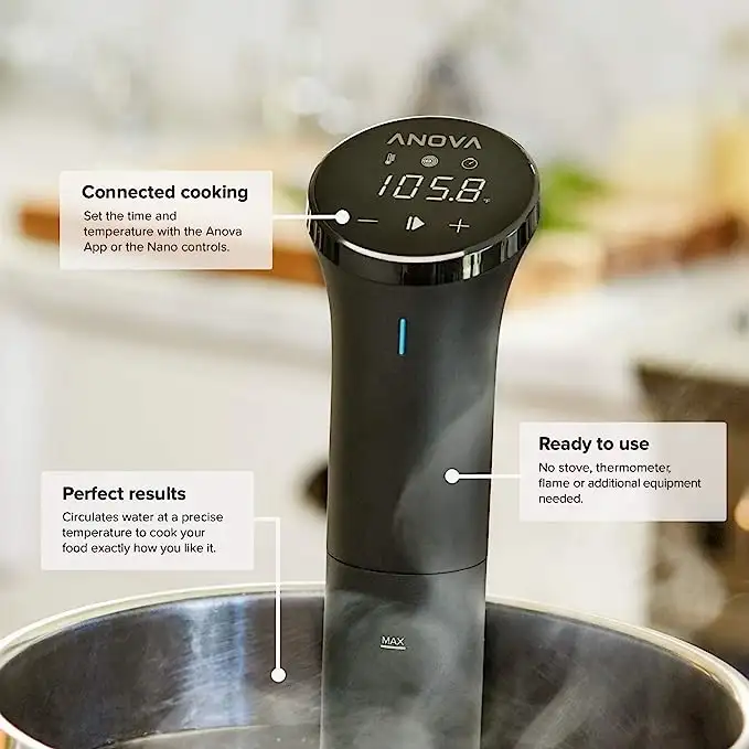 Anova Sous Vide Präzisionskocher Nano - im Topf