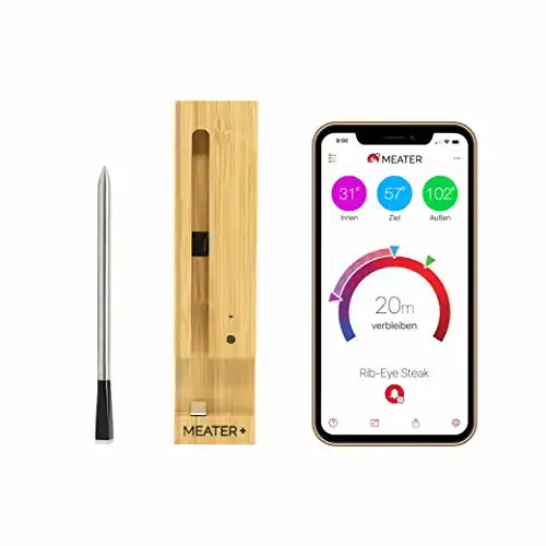 MEATER Plus, Das weltweit beliebteste smarte kabellose Fleischthermometer, Bluetooth-Boost und erhöhte Reichweite, für Grill und Küche, Perfekter Fleischgenuss via App - 6