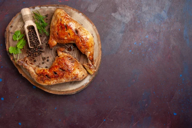 Lerne, wie du schmackhafte Hähnchenschenkel im Backofen zubereitest. Folge unserer Schritt-für-Schritt Anleitung. Klicke jetzt und koche gleich los!