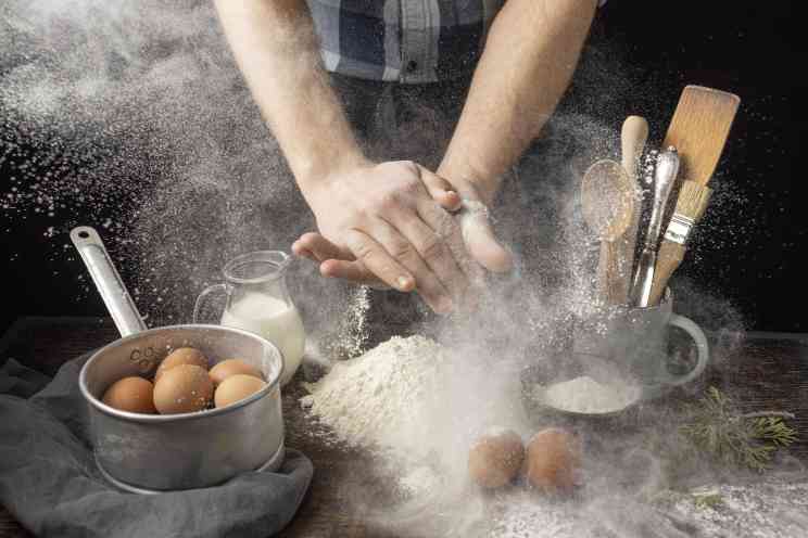 Die Ausrüstung zum Brotbacken