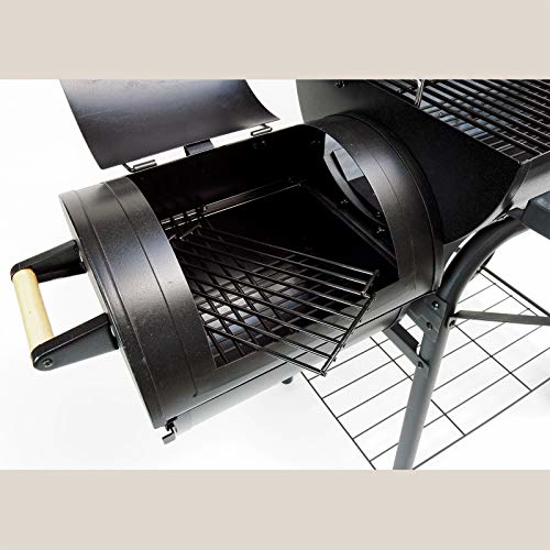 BBQ Smoker Kamingrill Santa Fe Grillwagen Grill Barbecue-Grill Räucherofen Holzkohle - 3 BBQ Smoker Kamingrill Santa Fe Grillwagen Grill Barbecue-Grill Räucherofen Holzkohle - 3