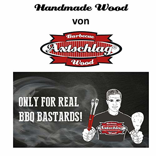 Axtschlag XL Grillbretter Zedernholz, 2 Wood Planks für Filets & Braten, schonendes Garen mit aromatischer Rauchnote & zum Servieren, für alle Grills & Smoker, 400x150x11 mm, mehrfach verwendbar - 4