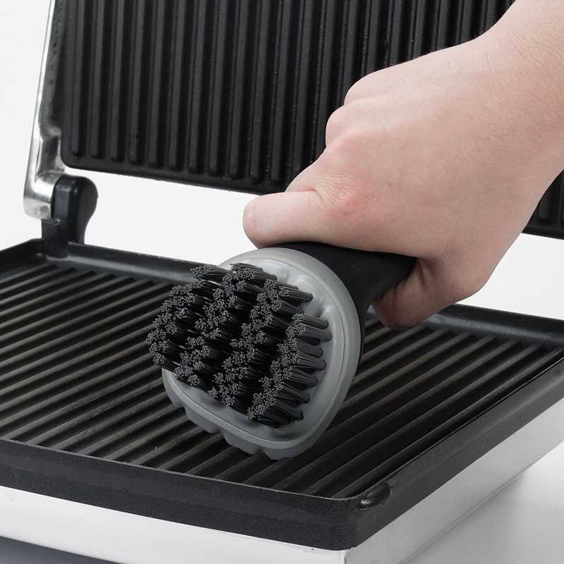 Oxo Grillbürste für Elektrogrills und Raclette - Borsten perfekt geeignet für Grills