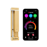 MEATER Pro (MEATER 2 Plus): Das Smarte Fleischthermometer der Nächsten Generation, Hitzebeständig bis 550°C, Hohe Reichweite, 100% Wasserdicht, Multi-Sensor Technologie, für Küche und Grill - 6