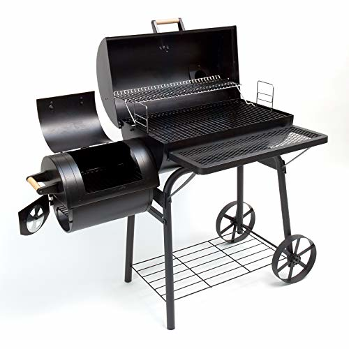 BBQ Smoker Kamingrill Santa Fe Grillwagen Grill Barbecue-Grill Räucherofen Holzkohle - 0 BBQ Smoker Kamingrill Santa Fe Grillwagen Grill Barbecue-Grill Räucherofen Holzkohle - 0