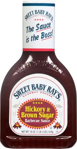 Sweet Baby Ray's BBQ Sauce - Hickory Brown Sugar, 1er Pack (1 x 510 g Flasche) - 0