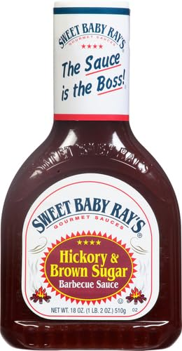 Sweet Baby Ray's BBQ Sauce - Hickory Brown Sugar, 1er Pack (1 x 510 g Flasche) - 0 Sweet Baby Ray's BBQ Sauce - Hickory Brown Sugar, 1er Pack (1 x 510 g Flasche) - 0
