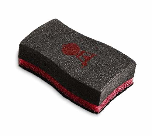 Weber 17688 Reinigungsschwamm, 2 Stück, 25.0 x 6.0 x 9.0 cm - 2 Weber 17688 Reinigungsschwamm, 2 Stück, 25.0 x 6.0 x 9.0 cm - 2
