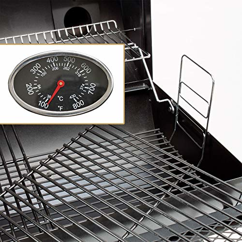 BBQ Smoker Kamingrill Santa Fe Grillwagen Grill Barbecue-Grill Räucherofen Holzkohle - 2 BBQ Smoker Kamingrill Santa Fe Grillwagen Grill Barbecue-Grill Räucherofen Holzkohle - 2