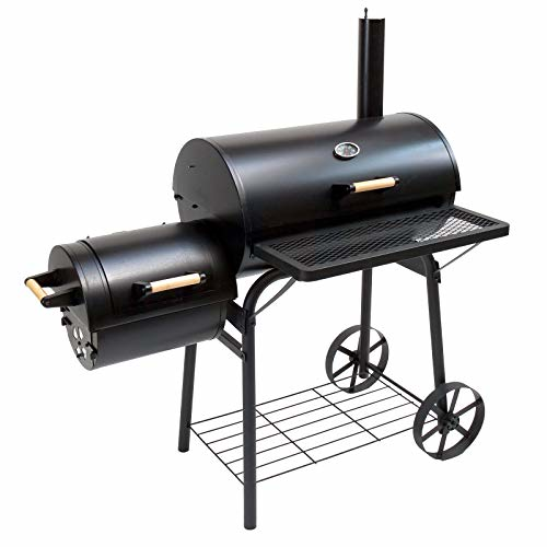 BBQ Smoker Kamingrill Santa Fe Grillwagen Grill Barbecue-Grill Räucherofen Holzkohle - 6 BBQ Smoker Kamingrill Santa Fe Grillwagen Grill Barbecue-Grill Räucherofen Holzkohle - 6