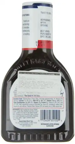 Sweet Baby Ray's BBQ Sauce - Hickory Brown Sugar, 1er Pack (1 x 510 g Flasche) - 3